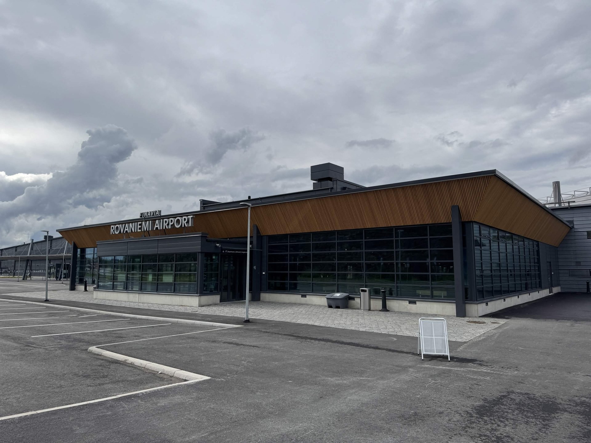 Rovaniemen lentoasema laajennus 2025